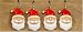 Santa Claus Shower Hooks - Christmas Theme Bath