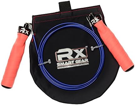 Rx Smart Gear Jump Rope Kona Coral/ Trans Blue 8'0" Buff