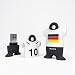 Dressed in a German soccer jersey, this A-Data T001 AT001-4G-CDE Soccer Jersey USB Drive is a 
perfect gadget to show you passion toward this highly popular sport.