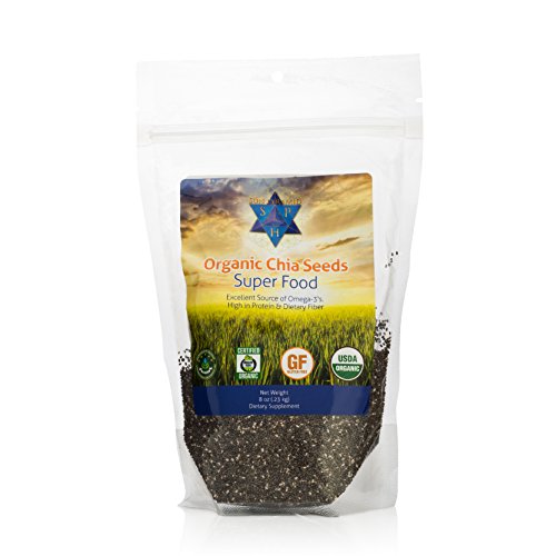 Organic Chia Seeds NON GMO and Raw Chia Seeds 226 g