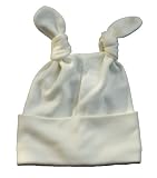 Baby Knotted Hat Cream 0-3m