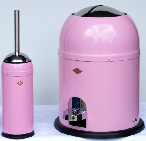 Wesco Singlemaster & Toilettenbürste als Badezimmer-Set, pink