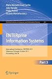 Enterprise information systems : international conference, CENTERIS 2011, Vilamoura, Portugal, October 5-7, 2011 : proceedings
