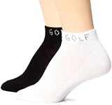 K. Bell Socks Women's 2pk Rhinestone Golf Footie