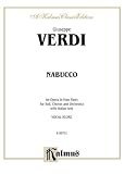 Nabucco: Vocal Score (Italian Language Edition) (Kalmus Edition)