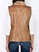 Persun Women's Suedette Open Front Waistcoat Vest Jacket Cardigan