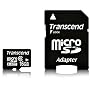 Transcend 16 GB microSDHC Class 6 Flash Memory Card TS16GUSDHC6E
