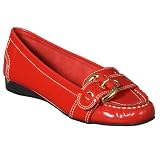 Merona® Ariana Buckle Moccasins - Red