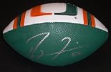 Ray Lewis Autographed Miami Hurricanes UM Jersey Football