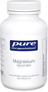 Pure Encapsulations Magnesium Supplements, 120mg, 90 Count