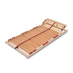 7 Zonen Buche Lattenrost Lattenrahmen 90x200 cm DaMi Basic Kopf verstellbar - zerlegt