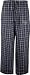 Tampa Bay Rays Division Plaid Woven Pants - Medium