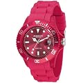 Madison New York - SU4167RS - Montre Mixte - Quartz Analogique - Cadran Rose - Bracelet Silicone Rose
