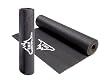 Black Mountain Products Yoga Mat Exercise Mat- Ultra Thick 1/4" Long 72", Sticky Grip, Cushioned Mat, and Eco Friendly.