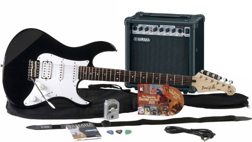 Childrens Toyshop  Musical Instruments : Yamaha Gigmaker EG (Black Finish) Electric Guitar Package