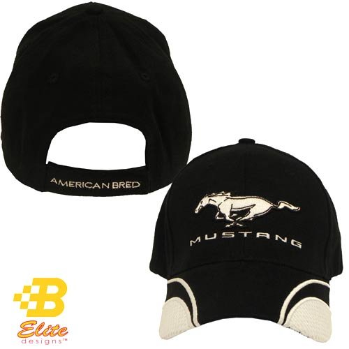 Ford Mustang American Bred Hat W/ Raised Horse Logo
