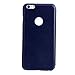IPhone 6s Plus Case, IPhone 6 Plus Case, DDLBiz Smart Slide Magnet Flip Leather Cover Case for iPhone 6 Plus/6S Plus 5.5Inch (Dark Blue)