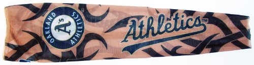 MLB Oakland Athletics 2-Pack Arm Sleeve Tattoos