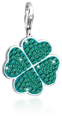 Elli Damen-Charm Kleeblatt 925 Sterlingsilber 04102489 Preisvergleich