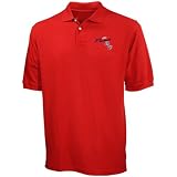 NCAA UIC Flames Red Blazer Logo Pique Polo