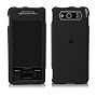 Sony Ericsson Xperia X1 Slim Rubberized Shell Case (Jet Black)