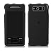 Sony Ericsson Xperia X1 Slim Rubberized Shell Case (Jet Black)