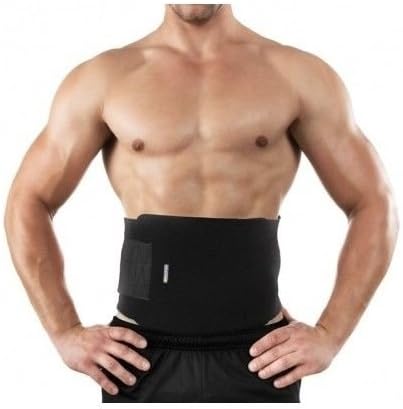 Ab Waist Band Trainer Belt Workout Fitness Men Women Stomach Gym Exercise Body