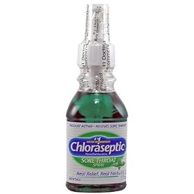 Chloraseptic Sore Throat Spray-Menthol-6 oz