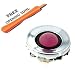 EggPlant Purple Blackberry Trackball / Joystick / Navigate / Pearl / Ring Repair Replacement Fix Fixing for Rim Blackberry Pearl 8100 8130 Curve 8300 8310 8320 8800 8820 8830 plus easy open opening tool.