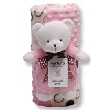 Carter's Rolled Blanket with Plush Bear - Pink by carter's