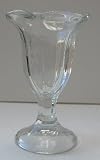 Clear Glass Ice Cream Sundae Dish Cup - 4 inches in diameter x 6 inches tall - Great for ice cream and sundaes