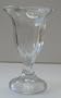 Clear Glass Ice Cream Sundae Dish Cup - 4 inches in diameter x 6 inches tall - Great for ice cream and sundaes