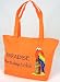 Paradise Orange Beach Tote - Always 5 O'Clock w/Parrot