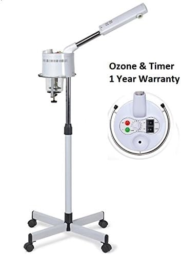Facial Steamer Mag Light Combo w Ozone SSE211 1 Year Warranty 5 Diopter Mag L...