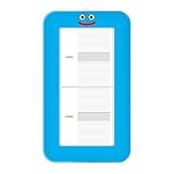 スイッチプレート カバー おもしろ スマイル ワイド型1連用