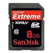 SanDisk 8GB Extreme SDHC