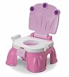 Fisher-Price Pink Princess Stepstool Potty in Pink