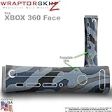 Camouflage Blue Skin by WraptorSkinz TM fits Original XBOX 360 Factory Faceplates