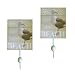 Beach Hooks Set of 2 - Seagull Accent - Ocean Tropical