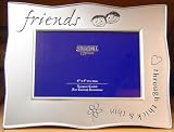 * Lovely  Friends Through Thick & Thin  Photo Frame Gift *