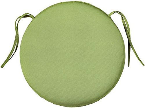Bullnose Round Outdoor Chair Cushion, 1.5 Bullnose Round Outdoor Chair Cushion, 1.5
