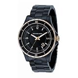 Michael Kors Quartz, Black Dial with Black Stainless Steel Brand - Womens Watch MK5173
