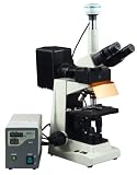 OMAX 40X-1600X Professional Trinocular EPI-Fluorescence Compound Microscope with 2.0MP USB Camera