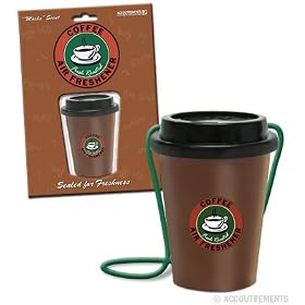 Fresh Brewed Cup of Coffee Scent Air Freshener