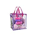WEDGiTS Activity Tote and 20-pc. Block Set - Pink/ Purple
