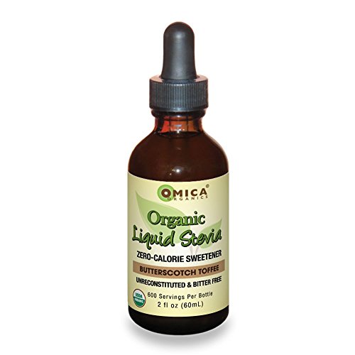 Omica Organics Liquid Stevia - Butterscotch Toffee Omica Organics Liquid Stevia - Butterscotch Toffee
