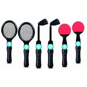 6 in 1 Sports Kit for PlayStation Move by CTA