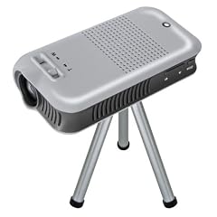 Bresser MP2 Mini LED-Projektor (MicroSD-Kartenslot, A/V-In, Mini USB)
