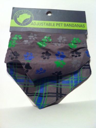 Pet Bandanas - 2 Pack Bandanas (Size: Small/Medium)