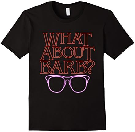 Men's What about Barb Strangers of Things T-Shirt Memory 2016 Medium Black